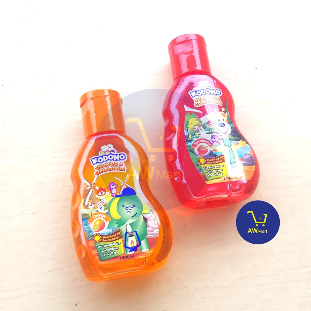 SHAMPOO KODOMO &amp; CONDITIONER 100 ML - GEL &amp; BOTOL - PRO VIT. B