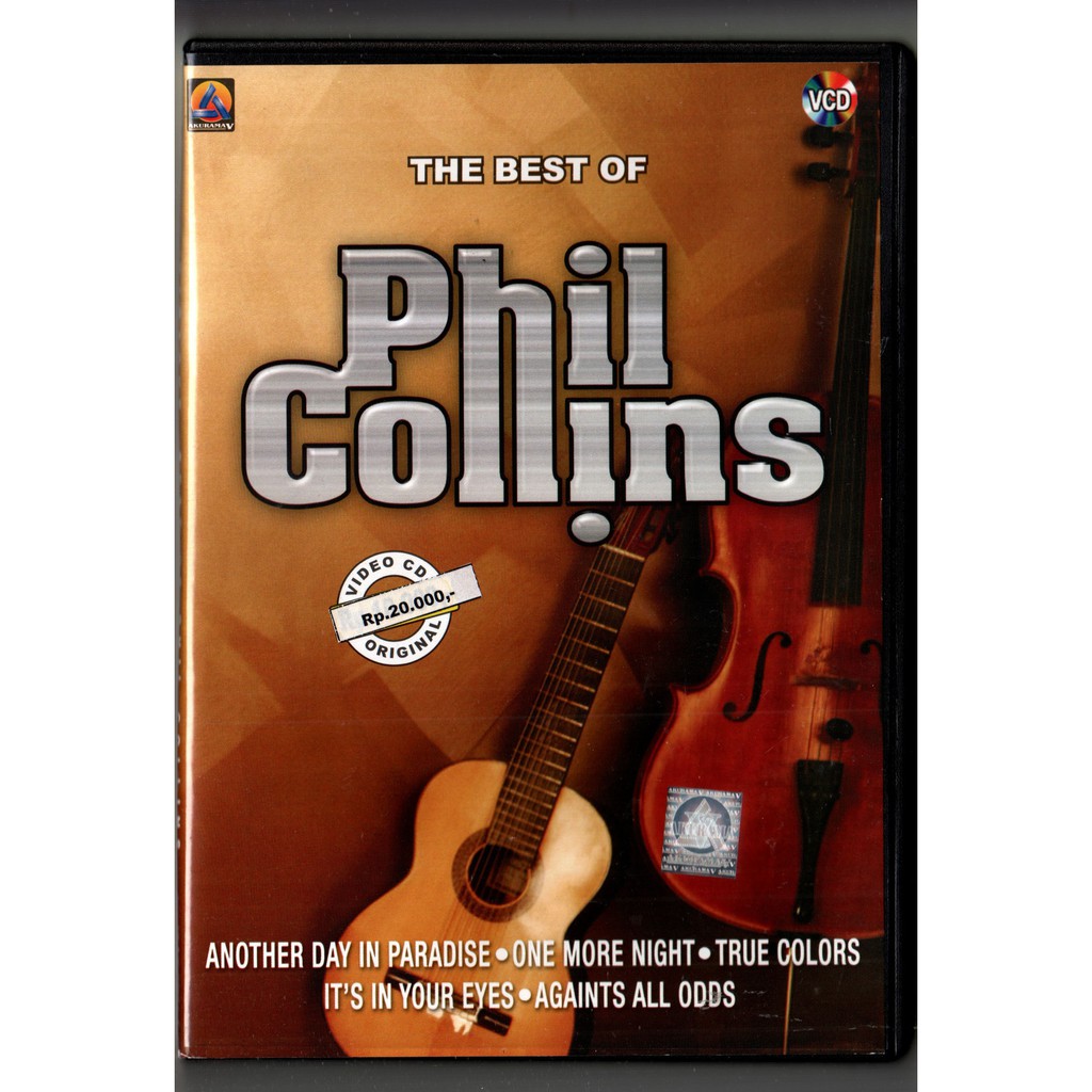 VCD KARAOKE ORIGINAL  PHIL COLLINS THE BEST OF