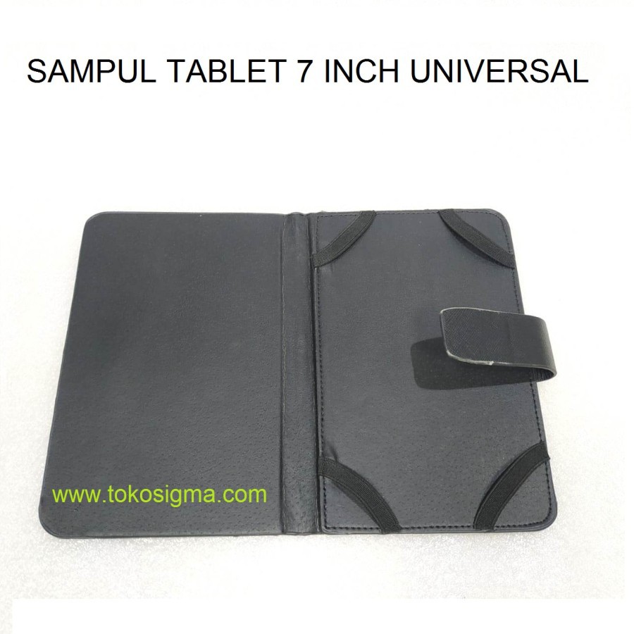 Book Cover Leather Universal Sampul case Holder Stand Tablet PC 7 Inch