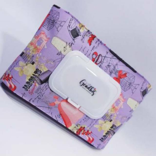 Cover Tissue 2 in 1 Tempat tisu basah dan tisu kering Cover Tissue 2 in 1 Tempat tisu basah dan tisu kering