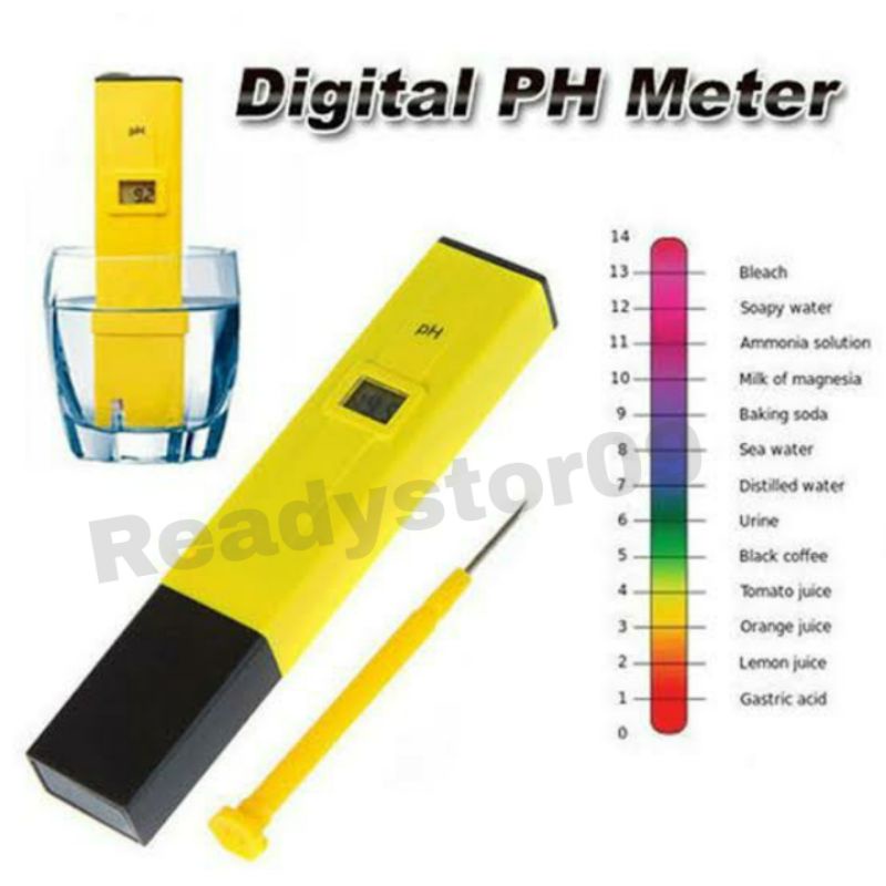 Alat PH tester Pena digital - PH meter - alat ukur PH air aquarium