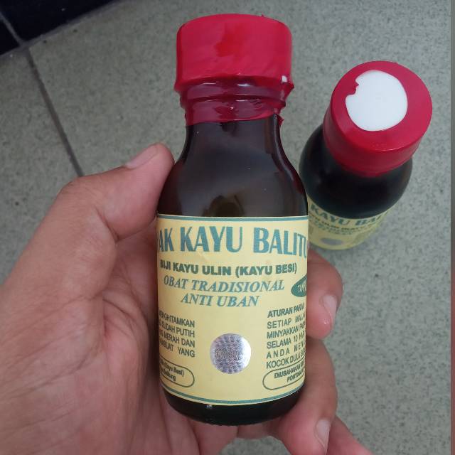 Minyak herbal alami kayu balitung