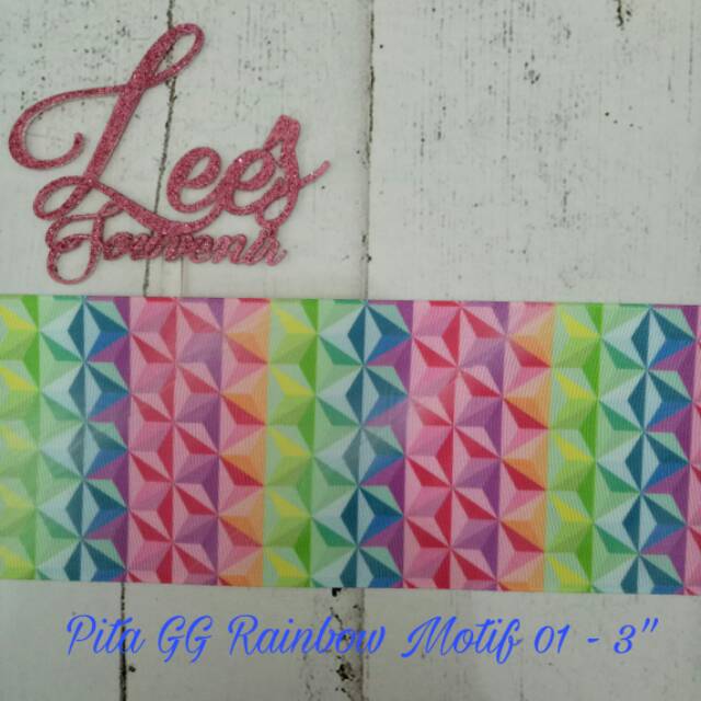 

Pita GG Rainbow Motif 01, 02, 03 - 3