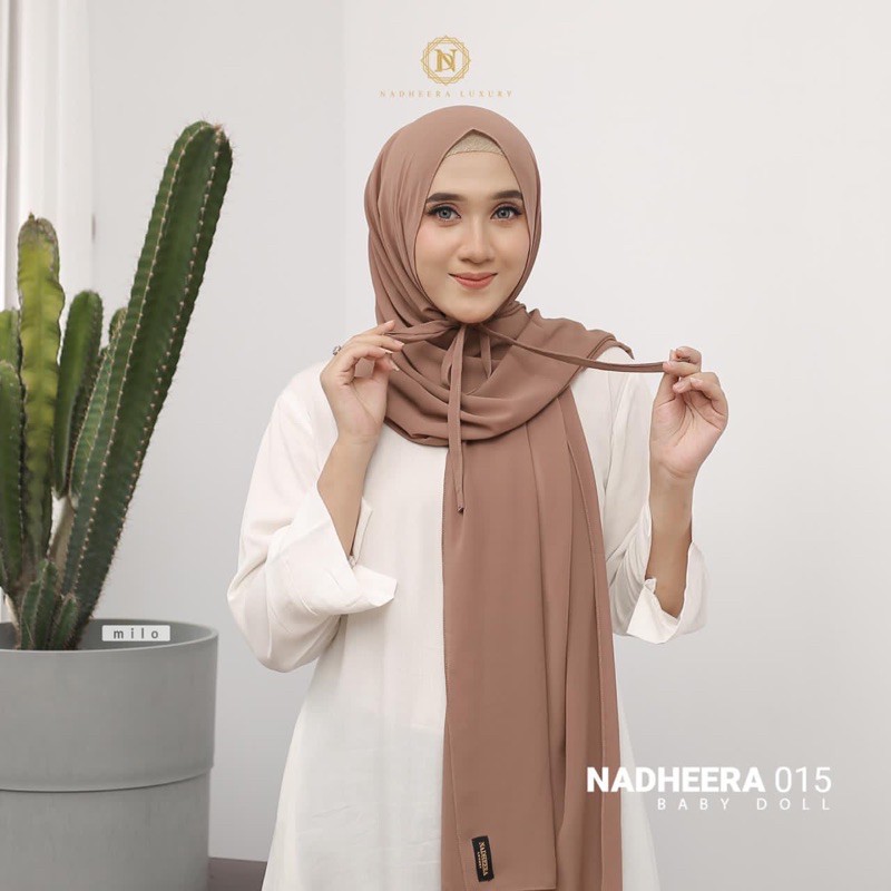 Nadheera Luxury Pashmina Instant Tali N015 New color