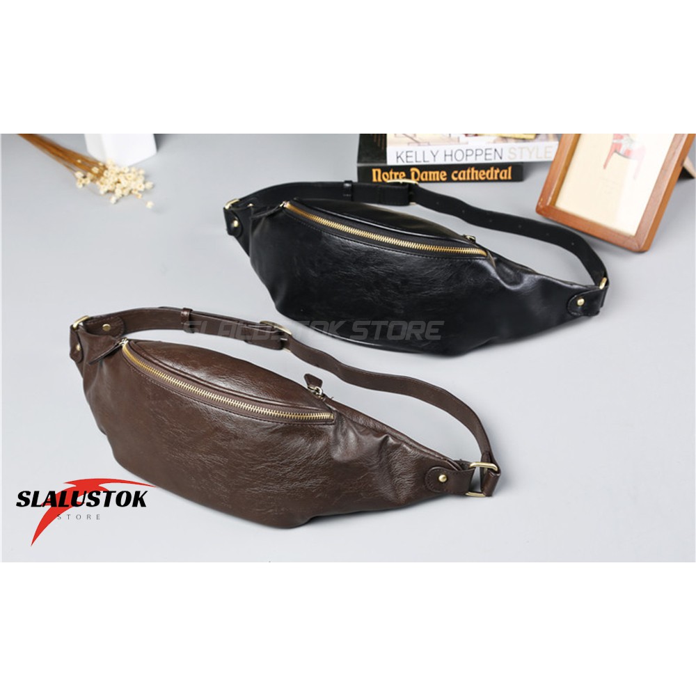 Tas Selempang Pria - Waistbag Pria 002 - Tas Pria Kualitas Import