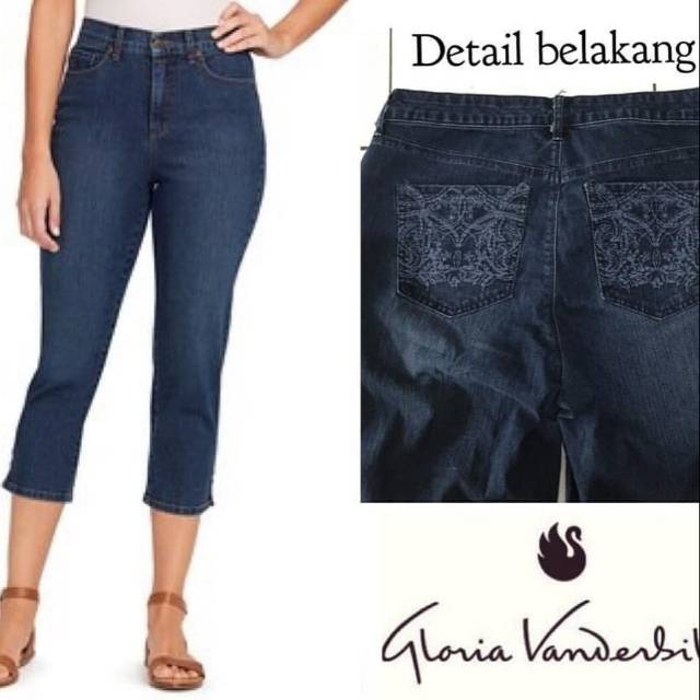 Celana 7/8 Gloria Vanderbilt