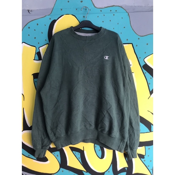 CREWNECK CHAMPION SIZE L SECOND ORIGINAL