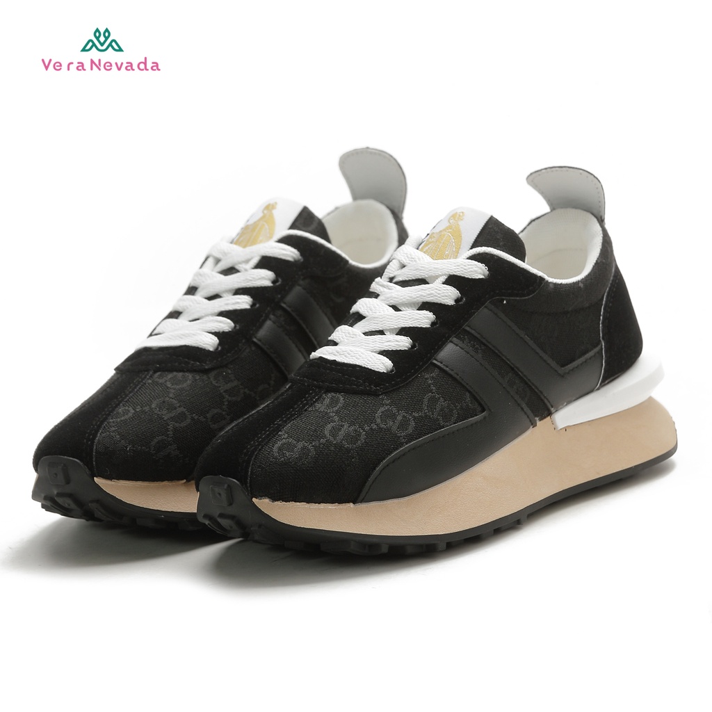 Vera Nevada Sepatu Sneakers Wanita Sport Shoes VN1211-BLACK