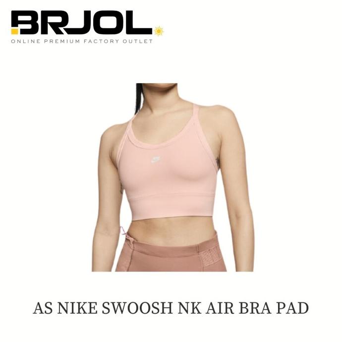SPORT BRA WANITA NIKE SWOOSH AIR BRA PAD CJ0701664 ORIGINAL MURAH