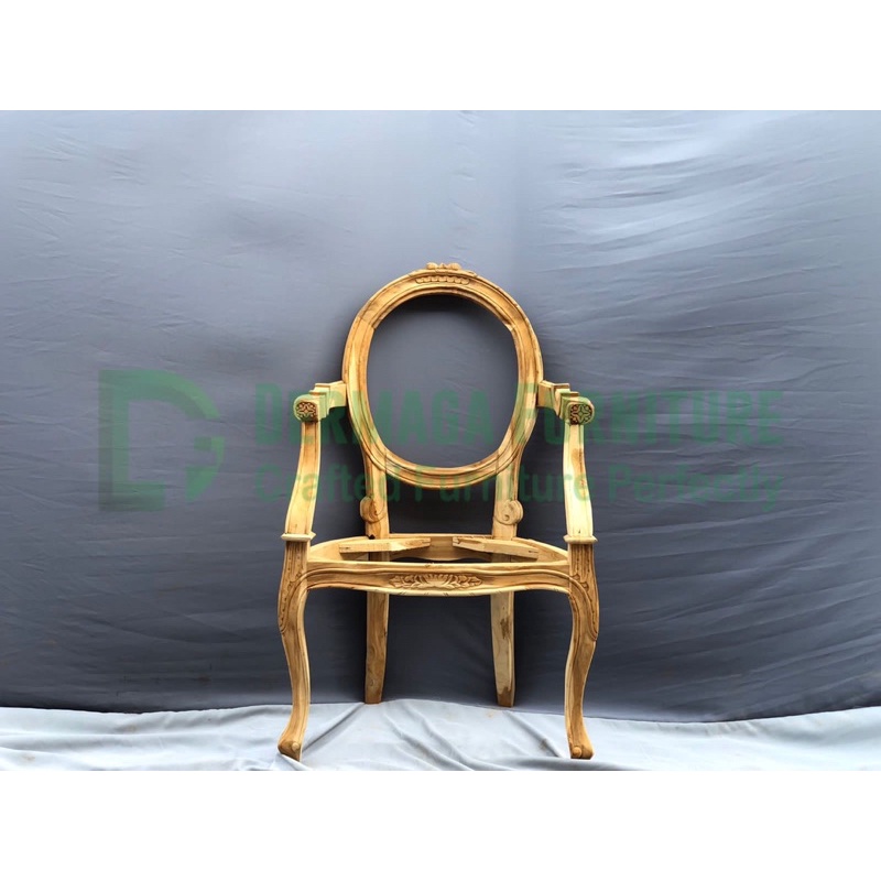 KURSI CAMEO JATI TERMURAH KURSI DEKORASI PELAMINAN TERAS FURNITURE JEPARA