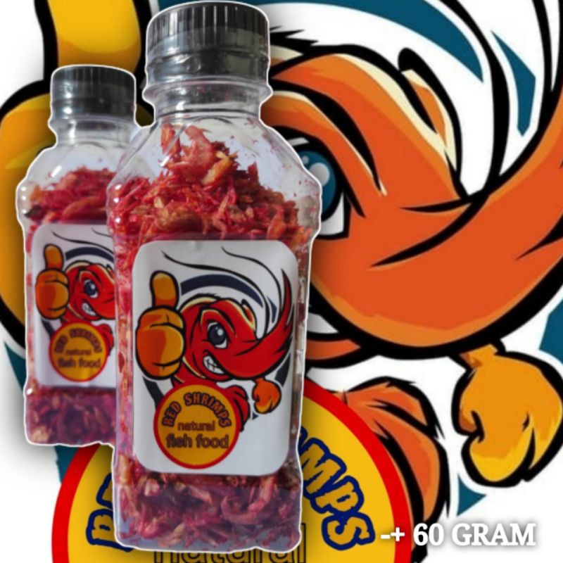 Udang super Red Shrims botol besar