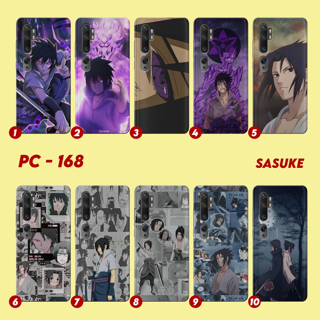 (PC168) Case Casing HardCase 3D Fullprint Doff - ANIME SASUKE - Fashion Case Kekinian - Case ANIME -