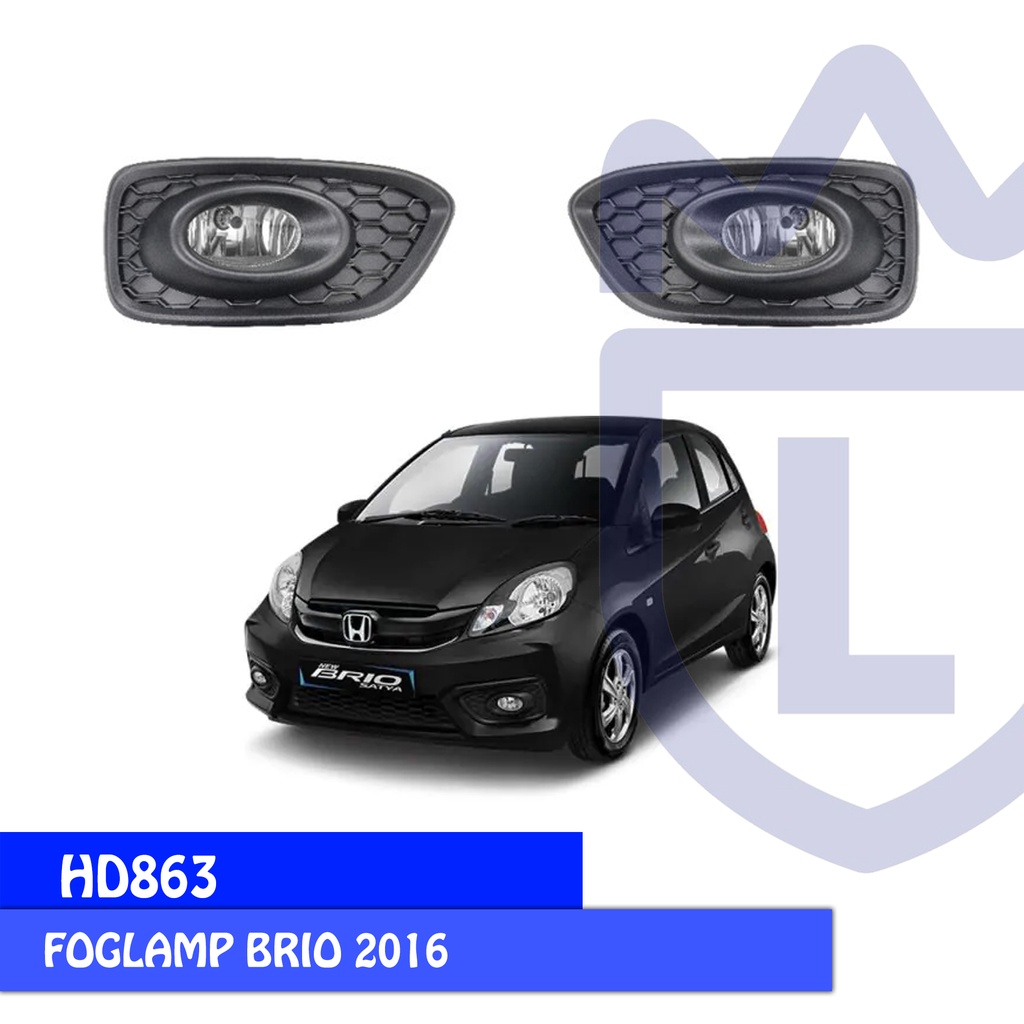 FOGLAMP / LAMPU KABUT DLAA HD863 HONDA BRIO 2016