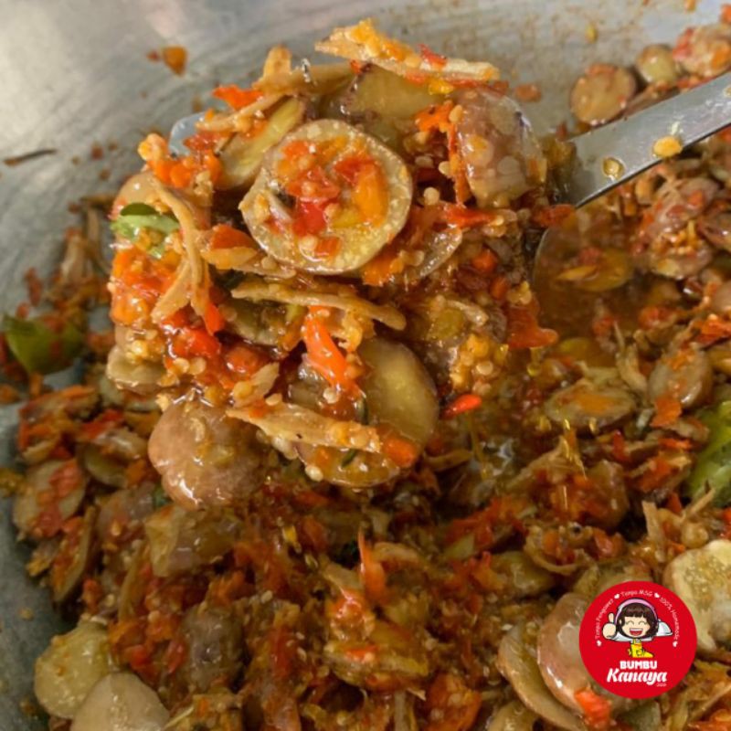 

Jengkol Teri Rica Pedas Bumbu Kanaya / Jengriri Makanan Siap Saji / Frozen Food