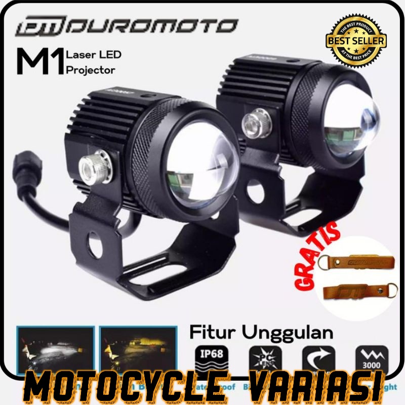 Lampu Tembak D2 Laser DuroMoto M1 NewNmax New PCX Vario 160 ADV PCX Nmax Xmax