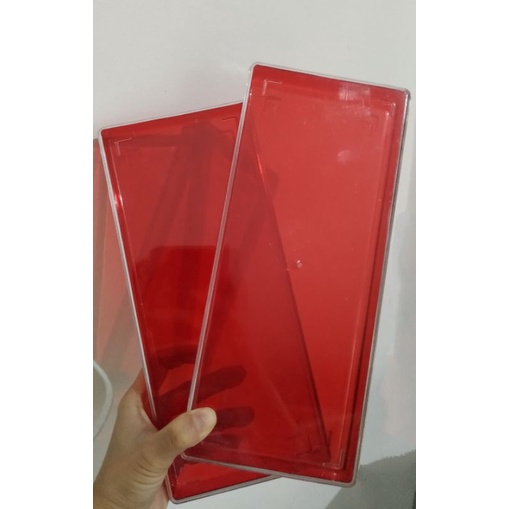 

Kotak kado tempat penyimpanan serbaguna mewah bisa perhiasan uk 27 x 12 x 3 cm bahan plastik tebal