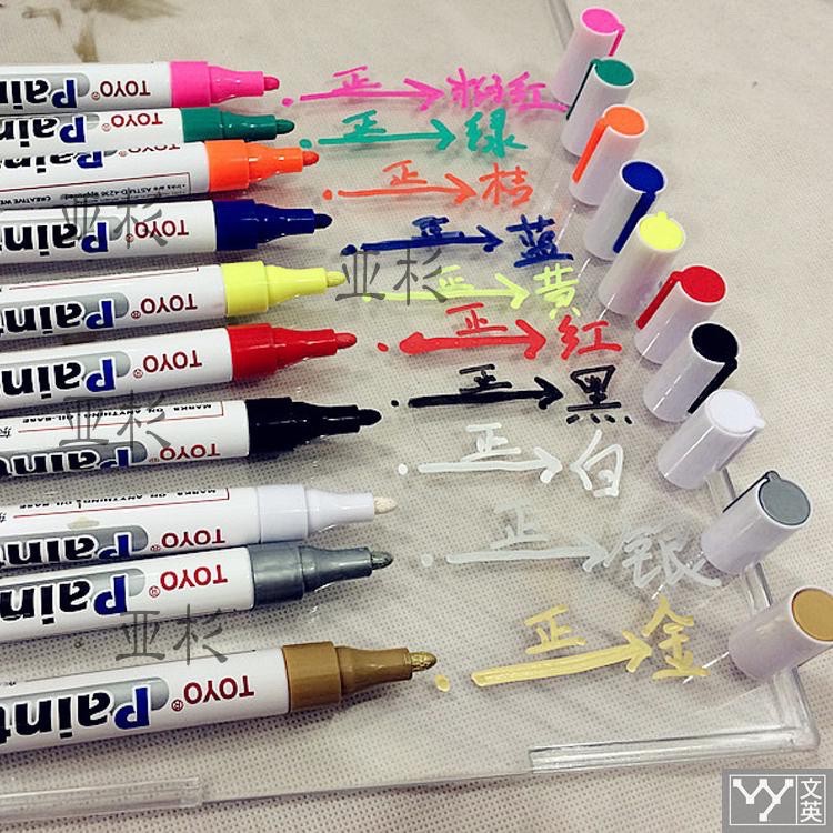 Spidol Warna Spidol Ban TOYO Paint Marker Toyo Original Spidol Nat Keramik Ori