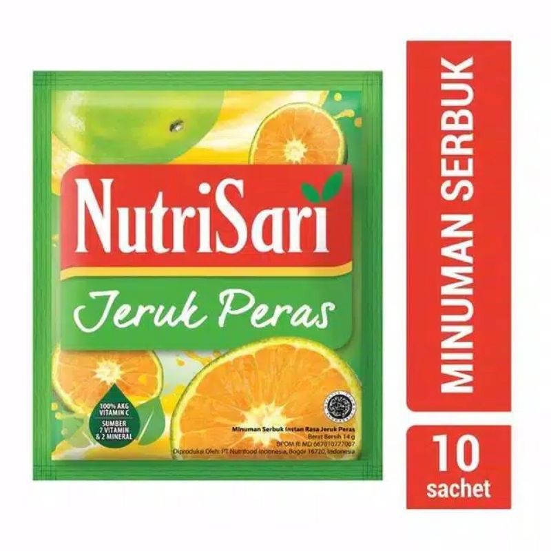 

Nutrisari minuman bubuk sari buah / minuman instan powder / minuman serbuk rasa buah