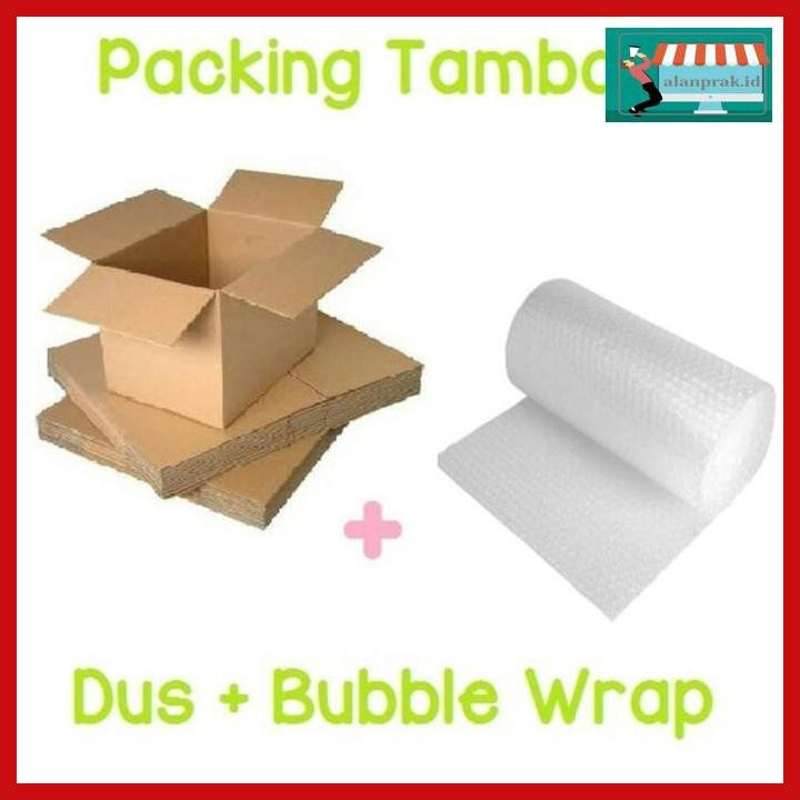 

4Rsd65E- Kardus + Bubble Wrap / Tambahan Kotak Dus Packingan + Kemasan Bubble Ty6Rt65-