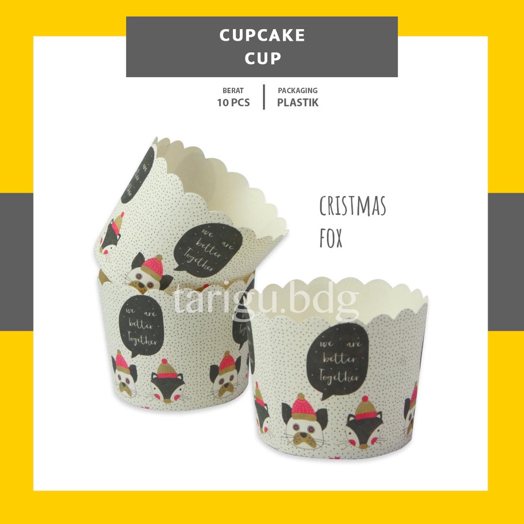 PAPER CUP MUFFIN 10PCS - WADAH CUPCAKE KERTAS CUPCAKE - WADAH MUFFIN KERTAS MUFFIN - CUP CUPCAKE