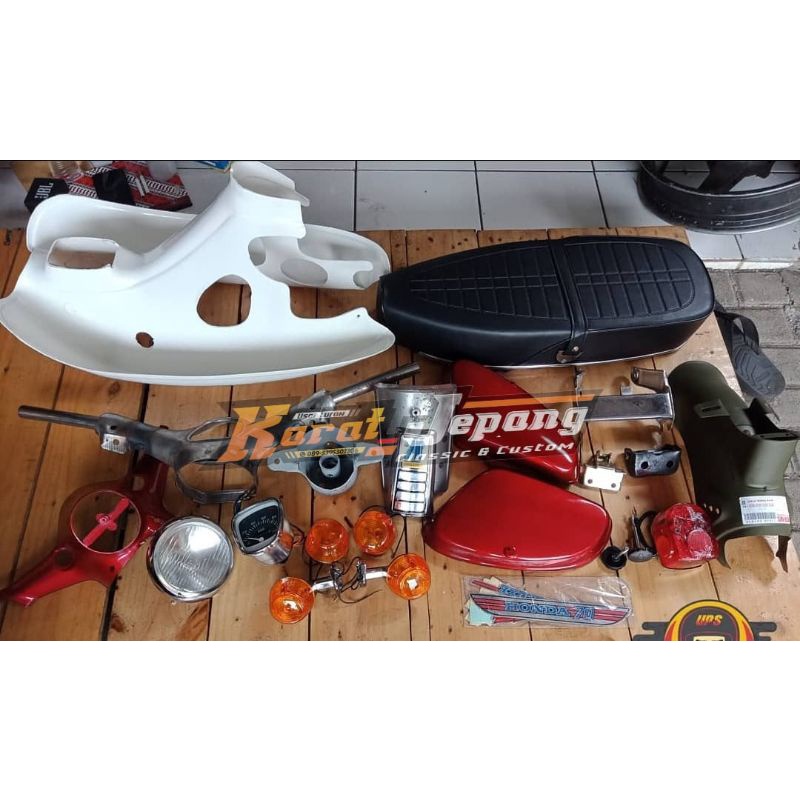 PAKET HONDA C70 PAKET FULSETT BODI HONDA C70 LENGKAP HARGA TERJANGKAU