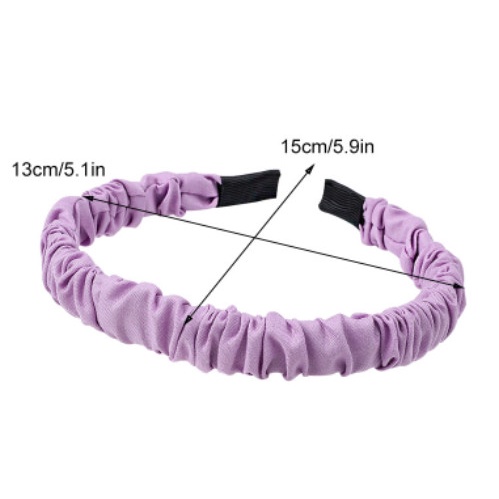 Bando Bandana Scrunchies Scrunchie Skruncis Wanita Bando Korea Sam