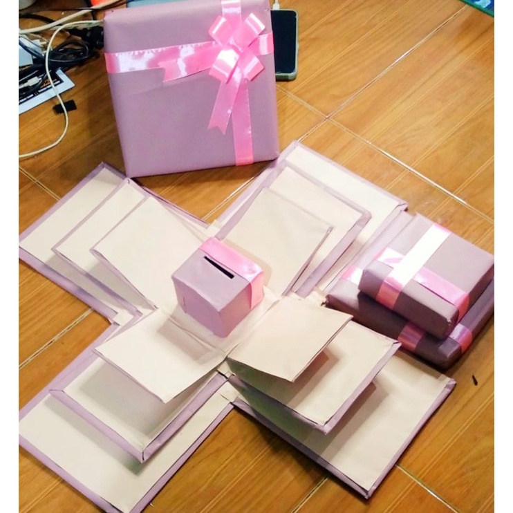 

Snack Box Surprise ulang tahun tanpa jajan cewek dan cowok