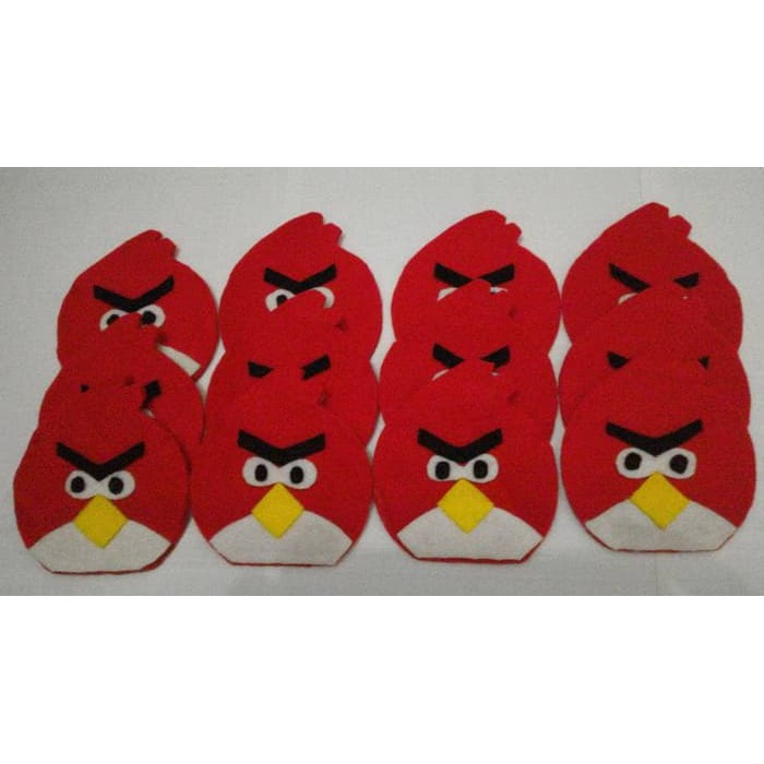 Terbaru Amplop Lebaran Kain Flanel Karakter Lucu Angrybird B0093 Shopee Indonesia