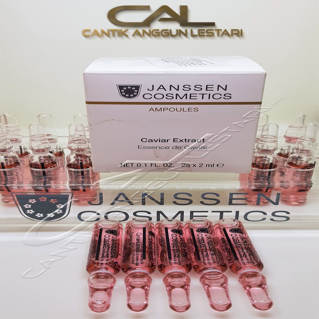 Jual JANSSEN CAVIAR EXTRACT 25X2 ML AMPOULE / SERUM / AMPUL Shopee