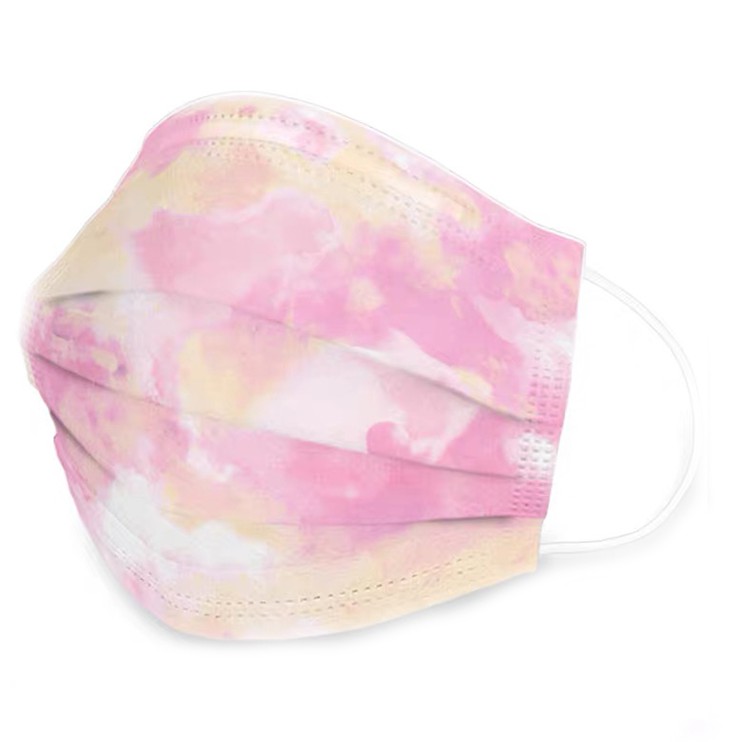 

La Floret 10 pcs /pack Masker wajah Medis 3 layer guard filter Printed Disposable Surgical Mask