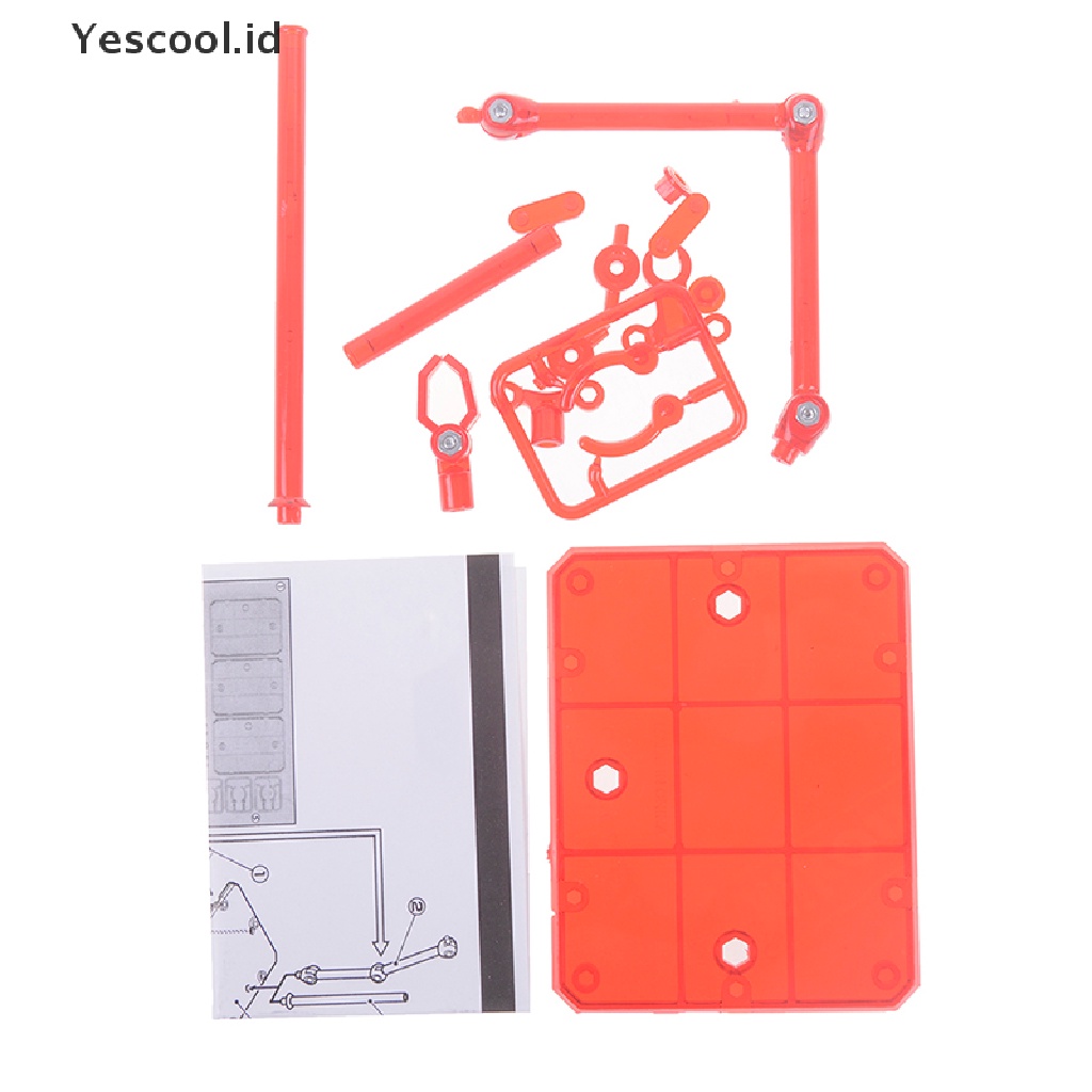 【Yescool】 Action figure base suitable display stand bracket for 1/144 HG/RG .