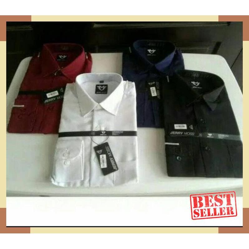 Terlaris Kemeja Kerja Formal Original Jerry Moss