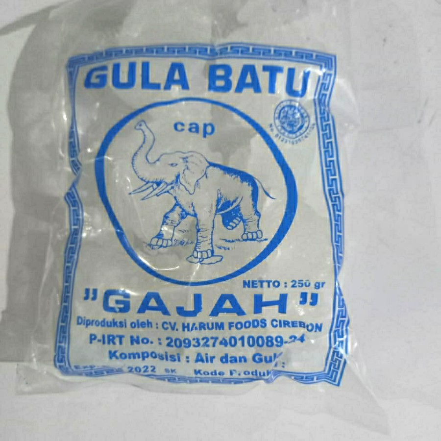 

GULA BATU CAP GAJAH 250 GR