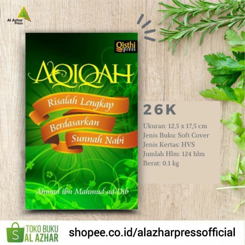 Buku Aqiqah Risalah Lengkap Berdasarkan Sunnah Nabi | Qisthi Press