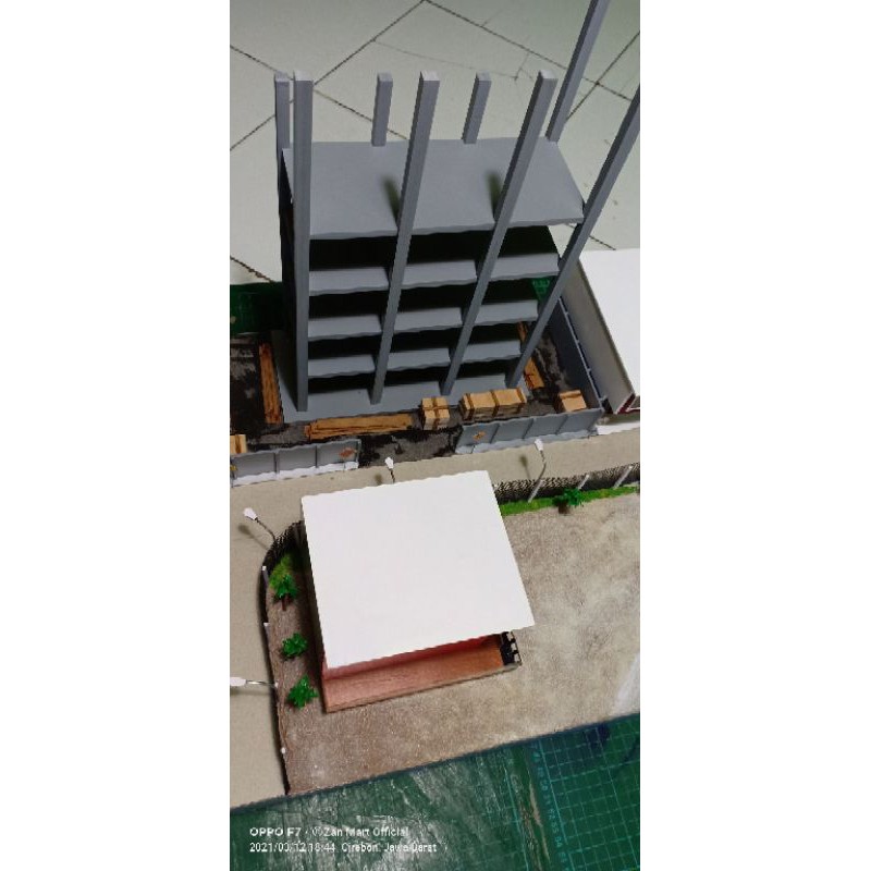 Diorama Pantai Bengkel mobil hotwheels skala 1:64