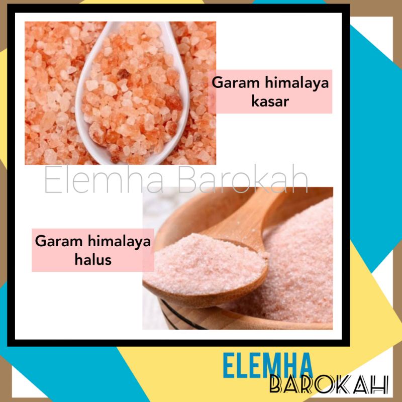 

Garam Himalaya Halus / Kasar 250 gram 250gr