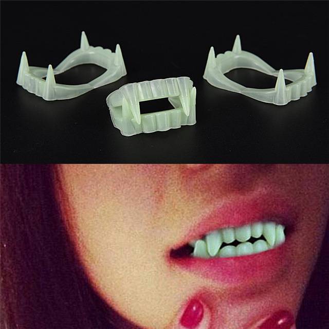 GIGI TARING VAMPIRE TEETH KOSTUM HALLOWEEN PESTA KOSTUM PRANK GAG APRIL MOP COSPLAY MURAH