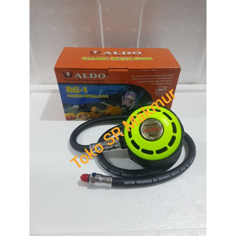 Regulator Selam Merk Aldo/ Dakor menyelam Aldo