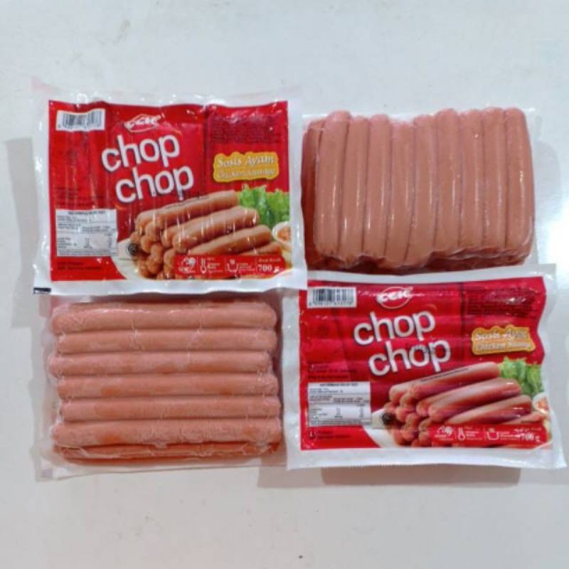 

Sosis Ayam Chop Chop 30pcs 700gr