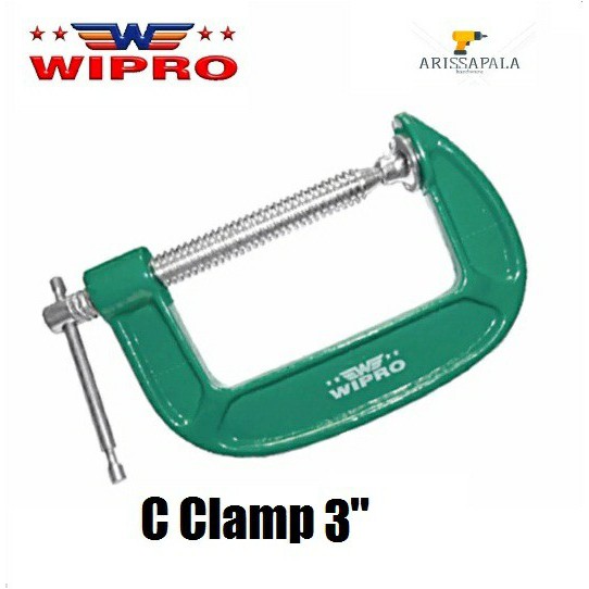 Klem C / Clamp / Catok WIPRO 3 Inch