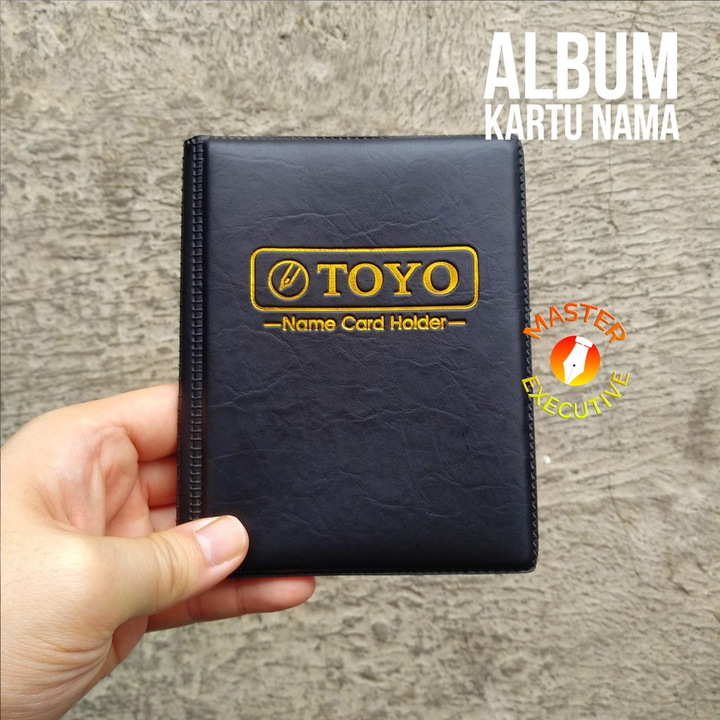 Toyo Dompet / Album Kartu Nama 2 Sisi / Name Card Holder NC-2S