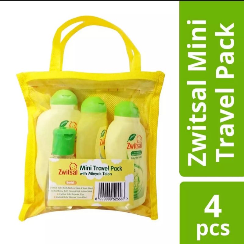 Zwitsal Baby Mini Travel Kit Pack - Sabun Bayi