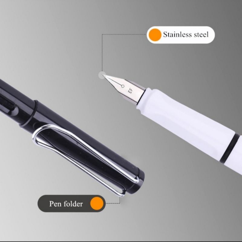 1 pen tutul dan 2 isi pen ukuran 0.38mm pena tutul / pen tutul 1pen lafadz dan 2 isi ulang / 2 pen tinta isi ulang / 1pen dan 2 isi pena kaligrafi / satu pena dan 2 isi pena kaligrafi /