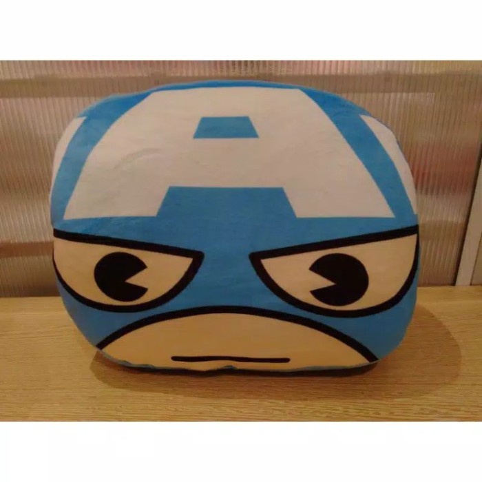 BANTAL TANGAN MARVEL THROW PILLOW MINISO - CAPTAIN AMERICA