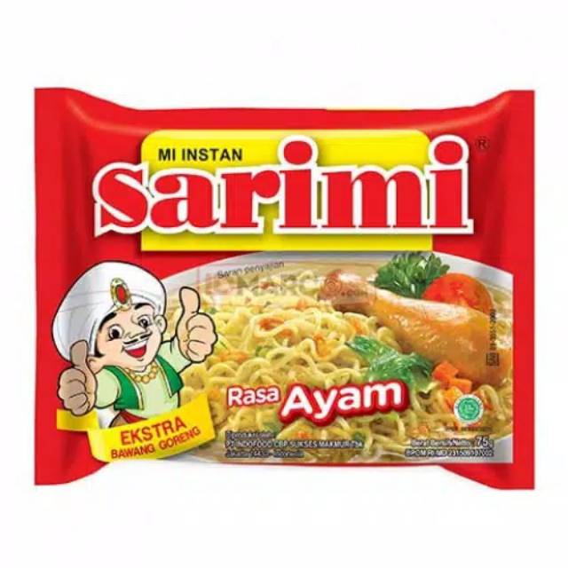 

Sarimi Ayam 75gr