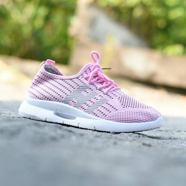 Sepatu Sport Sneakers Wanita Dr. Kevin 43248 Original Pink - Sepatu Olahraga Senam Aerobic Cewek