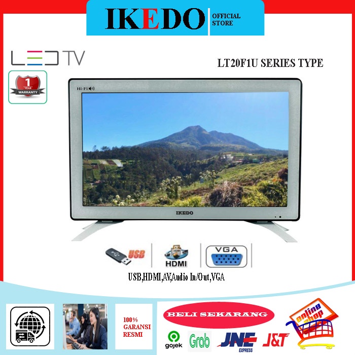 TV LED 20 INCH IKEDO LT-20F1 FULL HD