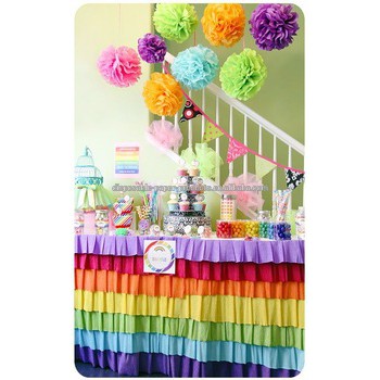 

pompom 20 cm / pom pom kertas hiasan