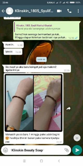 SABUN KLINSKIN PEMUTIH BADAN DAN WAJAH WANITA