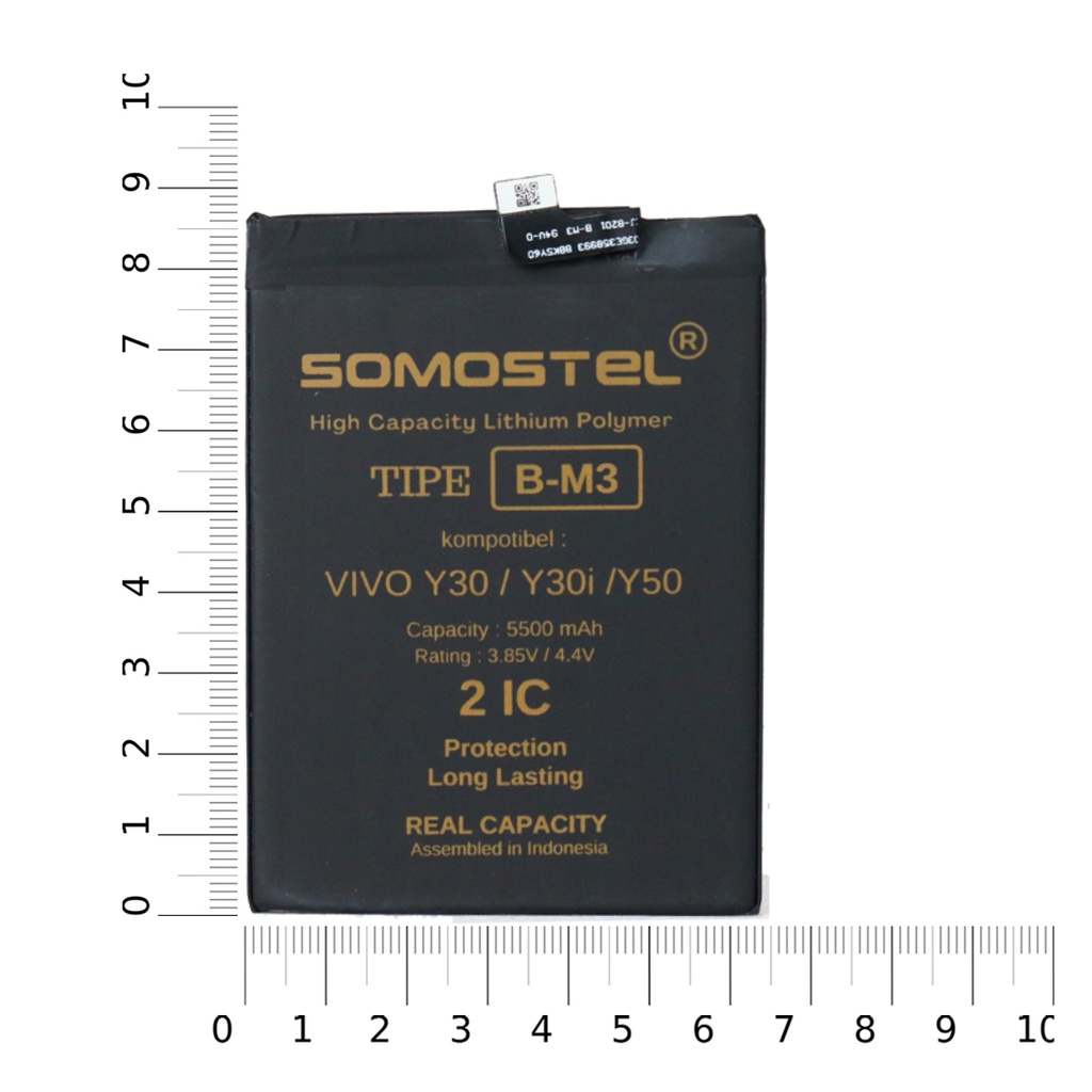 Somostel - B-M3 Vivo Y30 / Y30I / Y50 Batre Batrai Baterai